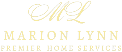 Untitled design (1) Logo for Marion Lynn Premier Home Services with initials "ML" in cursive above the full name in capital letters.
